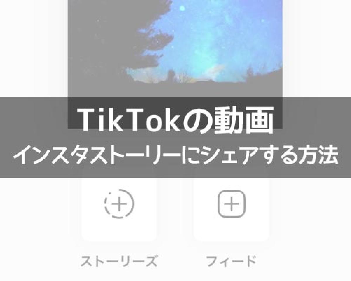 Tiktokの動画をインスタストーリーにシェアする方法 シェアできない時の原因と対処方法も解説 Studyappli